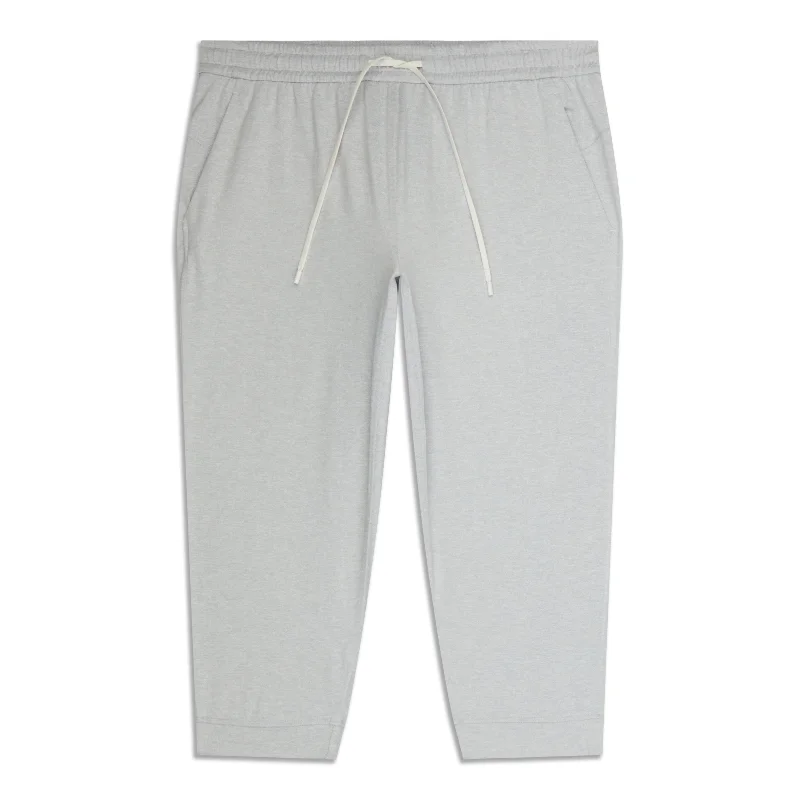 Soft Jersey Classic-Fit Mid-Rise Cropped Jogger - Resale