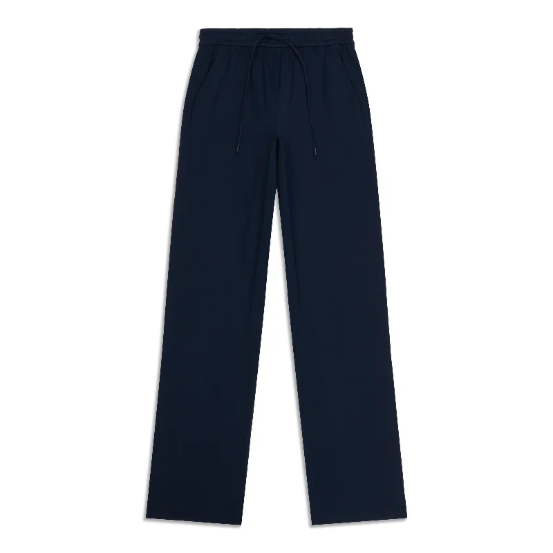 Soft Jersey Straight-Leg Mid-Rise Pant - Resale