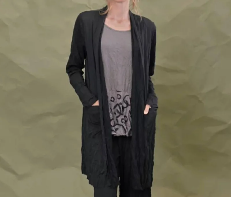 Cleon Cardigan In Black