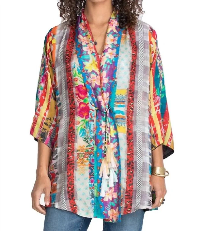 Friendship Anastasia Kimono In Multi