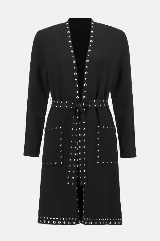 Studded Contour Cover-Up In Black