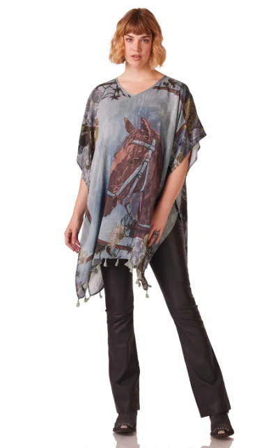 Double D Ranchwear Old Billy Poncho